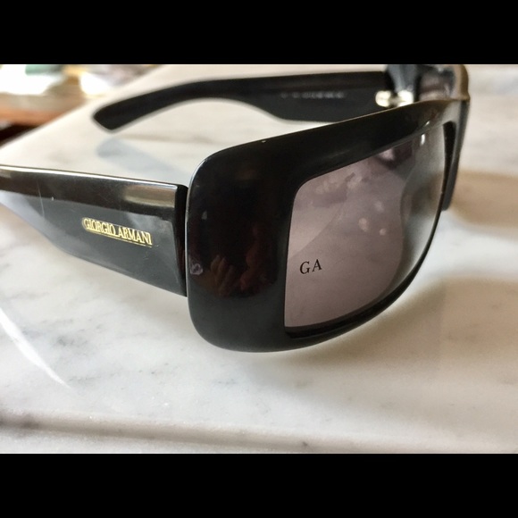 Giorgio Armani Black Sunglasses - Picture 4 of 8